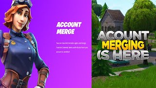 How To Merge Your Fortnite Account Tutorial [upl. by Haliak442]