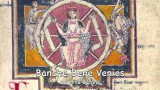 Carmina Burana Anon1113th c  CB 200 Bache bene venies [upl. by Min21]