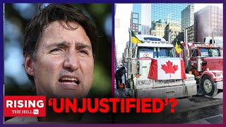 TRUCKER VICTORY Trudeaus Emergency Act Use UNJUSTIFIED Rules Canadian Judge [upl. by Enitsua]