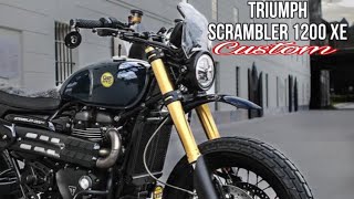 Triumph Scrambler 1200 XE Custom Build  by Gas and Retro [upl. by Haleemak]