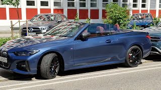 BMW 430i xDrive Cabrio 2024 top speed run on Autobahn [upl. by Kelleher169]