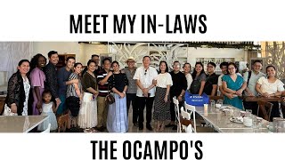 MEET MY INLAWS quotTHE OCAMPOSquot  11 siblings  Vlogmas Day2 ambw bwam vlogs [upl. by Cherida214]