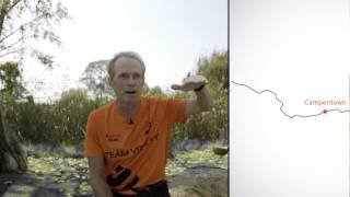 Team Vitality ambassador Bruce Fordyce talks you through the Comrades uprun [upl. by Weig970]