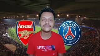 Arsenal vs PSG preview  Champions League Round 2 [upl. by Ainitsirk]