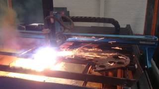 Messer Griesheim MG Eagle CNC Plasma Cutter [upl. by Beach]