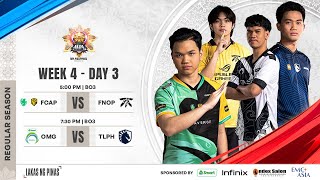 🔴 LIVE  MPL PH S14  FILIPINO  Week 4 Day 3 [upl. by Randell589]