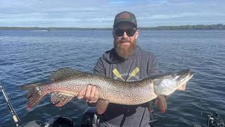 Onondaga LakeSeneca River NY  Trolling for Trophy Northern Pike [upl. by Laughlin244]