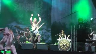 Ensiferum  Iron Live at Metalfest Poland 2012 [upl. by Illak789]