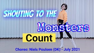 블라썸Shouting to the MonstersIntermediate Line DanceNiels Poulsen DKCount [upl. by Eckmann271]