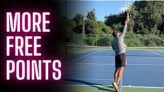 Unreturnable Serves 5 tips to out serve your opponent tennis [upl. by Nauqan975]