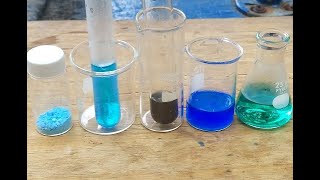 Easy Prep of Vanadyl Sulfate amp A Few Vanadyl Compounds chemistry vanadium vanadia [upl. by Alieka149]