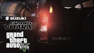 Grand Theft Auto V Suzuki Maruti Suzuki Grand Vitara Vehicle Mod Cinematic 60fps [upl. by Pavior]