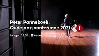 NPO 1 promo – Peter Pannekoek Oudejaarsconference 2021 BNNVARA [upl. by Fenny]