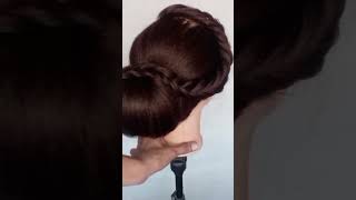 Side Front Hairstyle  wow Khushboo hairstyle trending viralvideo wedding latest new shorts [upl. by Arrait256]