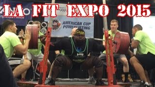 BEAST USPA LA Fit Expo Powerlifting Highlights short version [upl. by Riccardo]