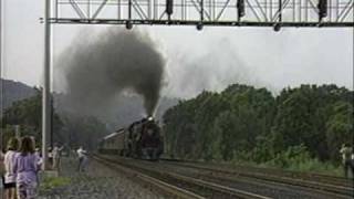 PRR K4s 1361 at Fostoria PA 1987 [upl. by Yancey]