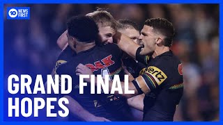 Penrith Panthers Hope To Win Fourth Consecutive NRL Grand Final  10 News First [upl. by Bussy]