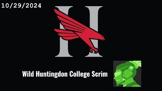 First Huntingdon College Scrim [upl. by Elumas]