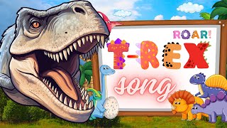 T REX Song 🦖  Dinosaur song about the king  TREX [upl. by Alyahsat]