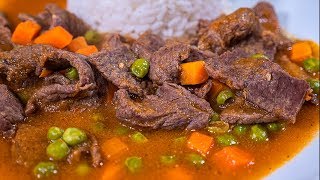 Bistec En Salsa De Jitomate Con Verduras  Recetas Mexicanas Faciles [upl. by Gilmour]