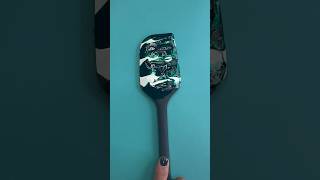 ASMR SUPER SATISFYING paint peel Comes off in one BIG PIECE paintingshorts asmr shorts [upl. by Orodisi]