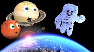 Amazing Space Facts for Kids  Planets [upl. by Relyks748]