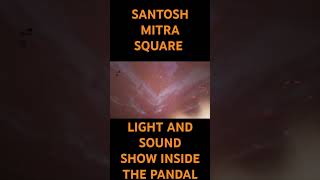 The sphere Special light and sound show in puja pandal of Santosh Mitra square [upl. by Emmey47]