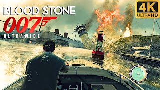 JAMES BOND BLOODSTONE 007 2010 WALKTHROUGH FULL GAME ULTRAWIDE 4K 60FPS [upl. by Noy]