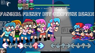 FNF6 SKY VS 6 BF FANGIRL FRENZY BUT CHIPTUNE REMIX [upl. by Ciredec141]