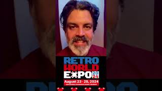 Meet Jason Griffith voice of Sonic Shadow Jet amp Usopp at RetroWorld Expo 2024 [upl. by Viens]