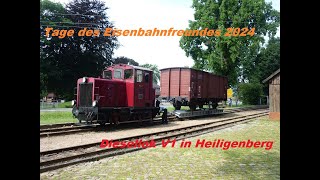 Tage des Eisenbahnfreundes 2024 Diesellok V1 in Heiligenberg [upl. by Sweet]