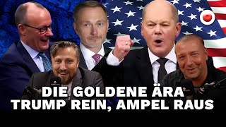 Die Goldene Ära Trump rein Ampel raus  InfraRot PODCAST [upl. by Iveksarap]