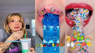 💎💎 Text To Speech 💎💎Satisfying Lips ASMR  Bailey Spinn  POVs Tiktok Compilations 2023  13 [upl. by Ahsaetan919]