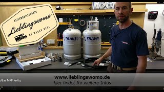 ALUGAS Travelmate LPG Tankflaschen mit Innenbefüllanschluß [upl. by Valenta]