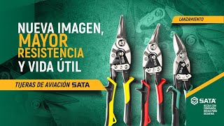 Nueva imagen mayor resistencia y Vida útil  Tijeras de aviación SATA® [upl. by Ralfston438]