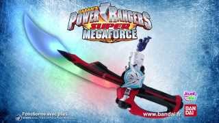 Power Rangers Super Megaforce  Publicité  BanDai  DX Epée Sons et Lumières [upl. by Wait]