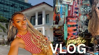 VLOG LIBREVILLE partie 2 Mes découvertes 👀 Restaurants Musées DONZER et plus [upl. by Imefulo846]