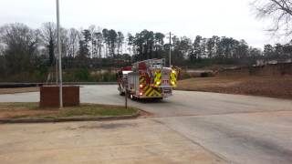 Dekalb County Fire Rescue  Quint 24 [upl. by Tamas]