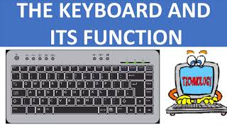 KEYBOARD AND ITS FUNCTION  FUNCTIONS OF THE KEYBOARD  BASIC COMPUTER  COMPUTER FUNDAMENTALS [upl. by Zinnes]