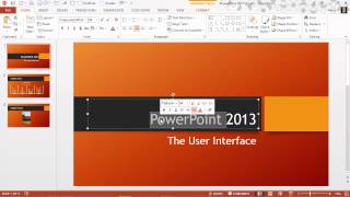 The PowerPoint 2013 User Interface [upl. by Riabuz]