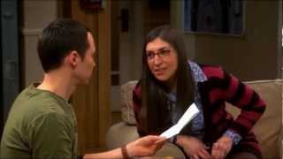 S03E08 Sheldon Driving Penny to Hospital [upl. by Tselec47]