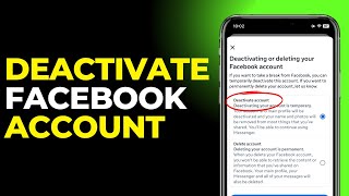 How to Deactivate Facebook Account Temporarily in 2025 UPDATED [upl. by Ingelbert]