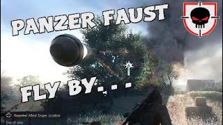 Sniper Elite 5  Panzer Faust fly by😀 [upl. by Melony]