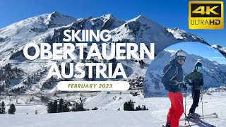 Skiing Obertauern Austria  2023 4K UHD [upl. by Enedan]