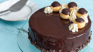 Profiterole Cake [upl. by Akinorev]