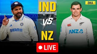 IND Vs NZ Live 1st Test India Vs New Zealand Live Match Scorecard Rohit Sharma I Virat Kohli [upl. by Ogaitnas]