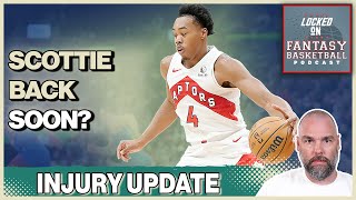 Could We Get Scottie Barnes Back Soon  NBA Injury Update [upl. by Purington]