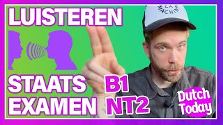 Staatsexamen B1 NT2  NEDERLANDSE LES  DUTCH LESSON [upl. by Julia]