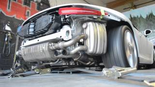 Agency Power Porsche 991 Carrera S Dyno Testing with Race Headers [upl. by Mellicent292]