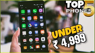 Top 5 Best 4G Smartphones under ₹ 5000 in 2020  4GB RAM  64GB ROM  5000 mAh Battery  Fingerprint [upl. by Otsuaf816]